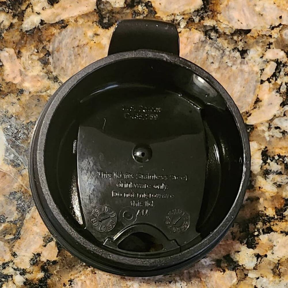 Vintage 2008 Starbucks Gold Stainless Steel 12oz Travel Mug - Picture 7 of 7